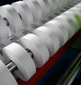 DC-SLM-1800布料冷切分切機、熱切分條機